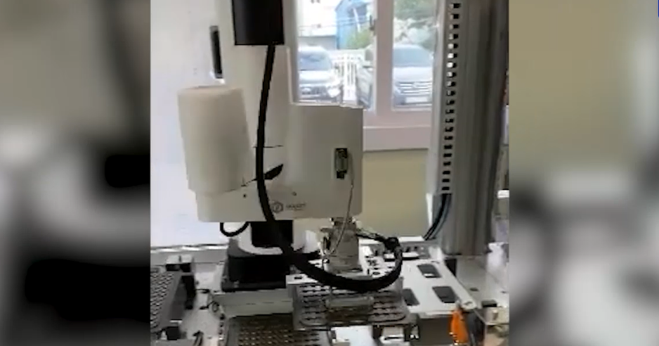 、手機振動馬達自動裝配產線