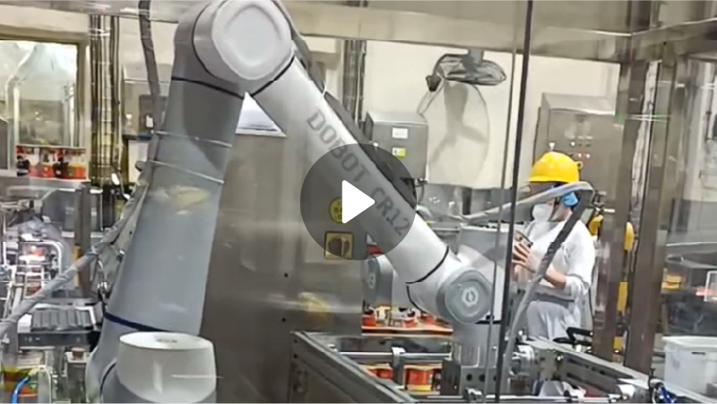 柔性碼垛,模塊化碼垛,協(xié)作機器人碼垛,快速部署,產(chǎn)線升級,越疆科技、雀巢集團